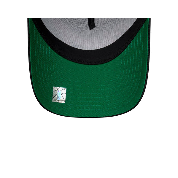 Chicago Bulls Hardwood Classics Black OTC 9FORTY A-Frame Snapback - UV