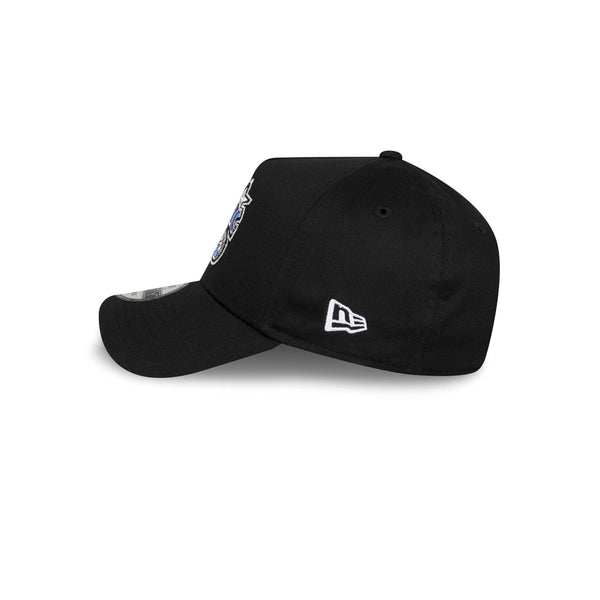 Orlando Magic Hardwood Classics Black OTC 9FORTY A-Frame Snapback - LSIDE