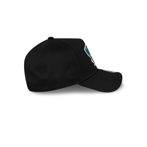 Vancouver Grizzlies Hardwood Classics Black OTC 9FORTY A-Frame Snapback - RSIDE