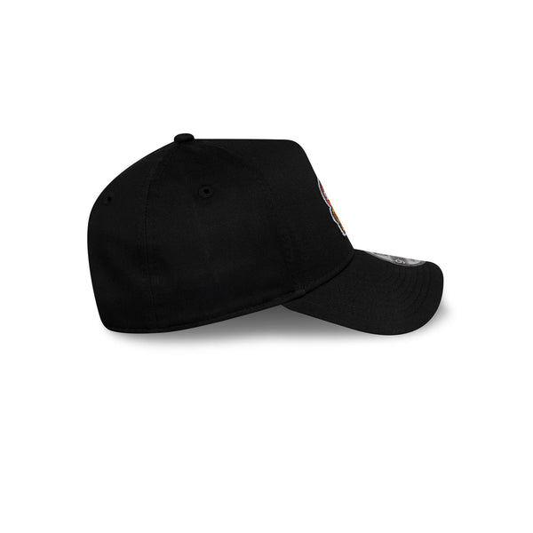 Seattle Supersonics Hardwood Classics Black OTC 9FORTY A-Frame Snapback - RSIDE