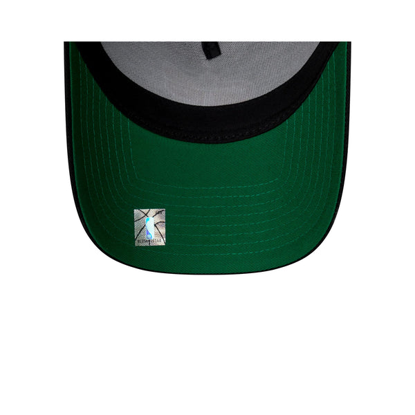 Seattle Supersonics Hardwood Classics Black OTC 9FORTY A-Frame Snapback - UV