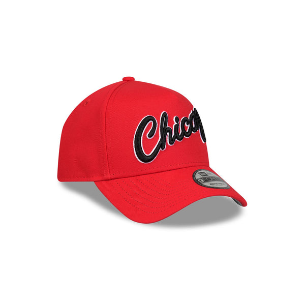 Chicago Bulls Hardwood Classics 9FORTY A-Frame Snapback - 3QR