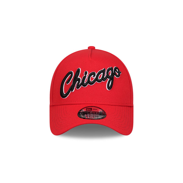 Chicago Bulls Hardwood Classics 9FORTY A-Frame Snapback - F