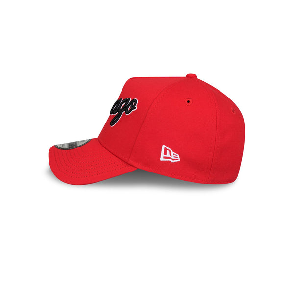 Chicago Bulls Hardwood Classics 9FORTY A-Frame Snapback - LSIDE