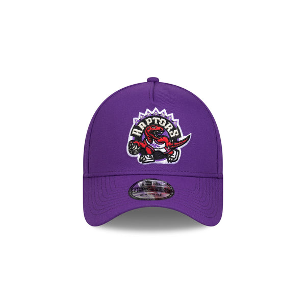 Toronto Raptors Hardwood Classics 9FORTY A-Frame Snapback - F