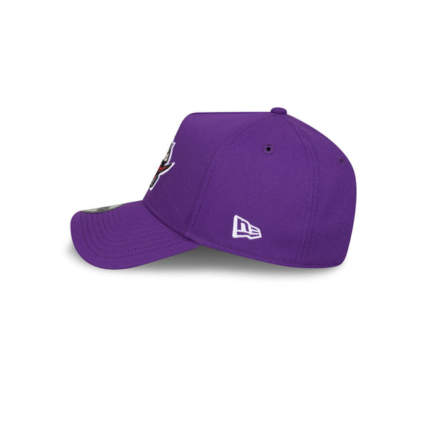 Toronto Raptors Hardwood Classics 9FORTY A-Frame Snapback - LSIDE