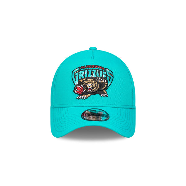 Vancouver Grizzlies Hardwood Classics 9FORTY A-Frame Snapback - F