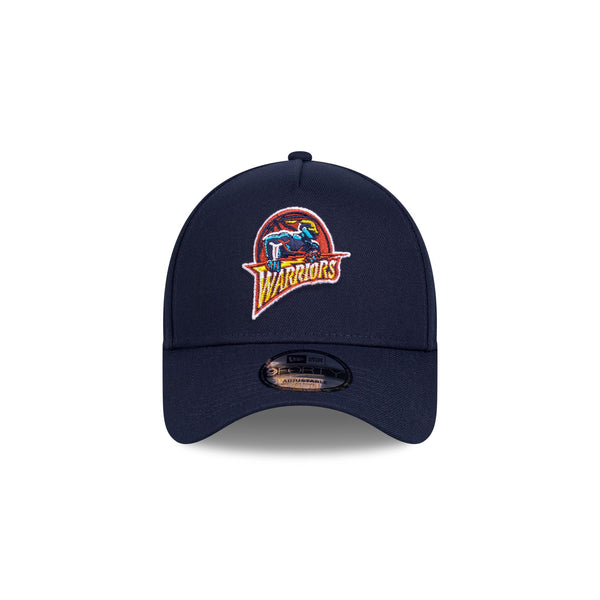 Golden State Warriors Hardwood Classics 9FORTY A-Frame Snapback - F
