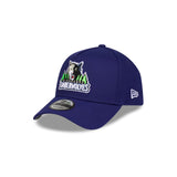 Minnesota Timberwolves Hardwood Classics 9FORTY A-Frame Snapback - 3QL