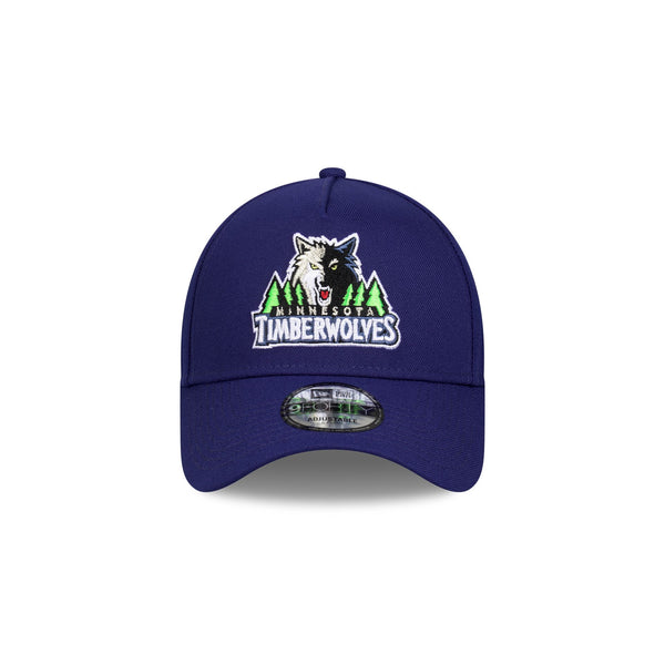 Minnesota Timberwolves Hardwood Classics 9FORTY A-Frame Snapback - F