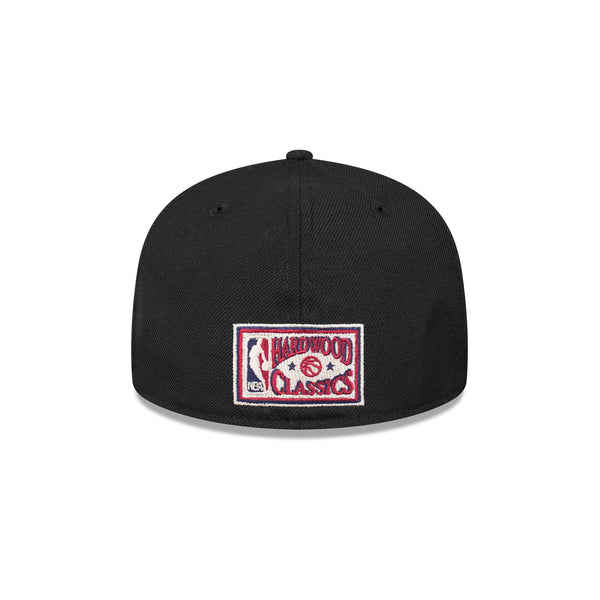 Chicago Bulls Hardwood Classics Black OTC 59FIFTY Fitted - R