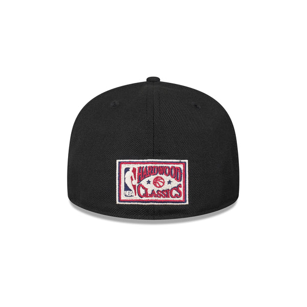 Toronto Raptors Hardwood Classics Black OTC 59FIFTY Fitted - R