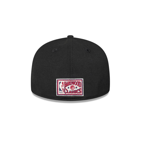 Minnesota Timberwolves Hardwood Classics Black OTC 59FIFTY Fitted - R