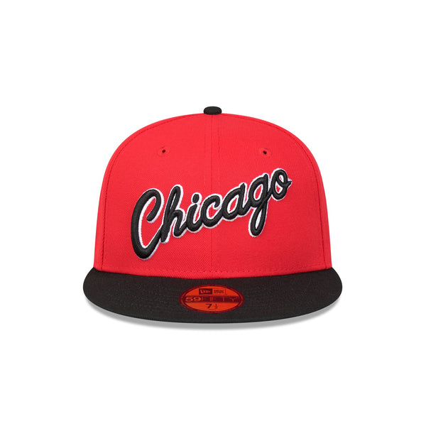 Chicago Bulls Hardwood Classics Two-Tone 59FIFTY Fitted - F