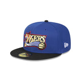Philadelphia 76ers Hardwood Classics Two-Tone 59FIFTY Fitted - 3QL