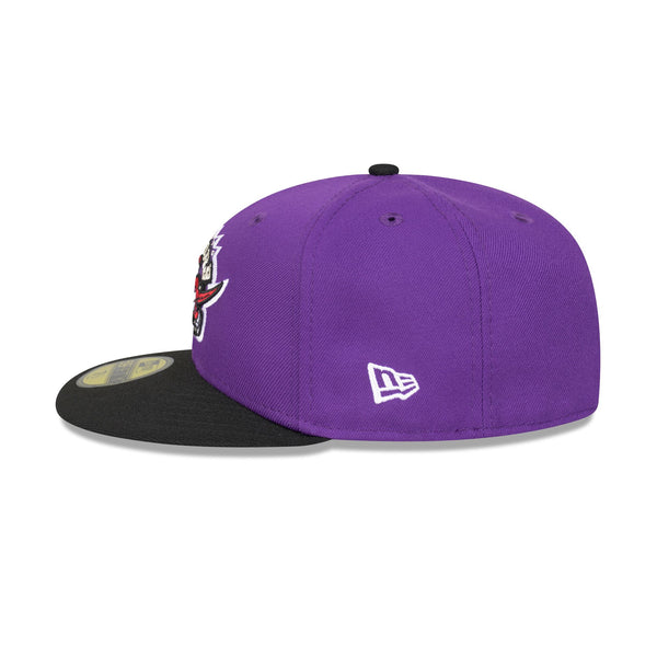 Toronto Raptors Hardwood Classics Two-Tone 59FIFTY Fitted - LSIDE