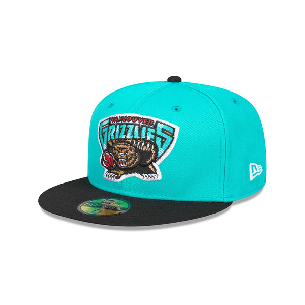 Vancouver Grizzlies Hardwood Classics Two-Tone 59FIFTY Fitted - 3QL