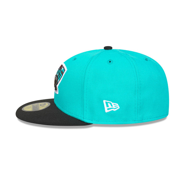Vancouver Grizzlies Hardwood Classics Two-Tone 59FIFTY Fitted - LSIDE