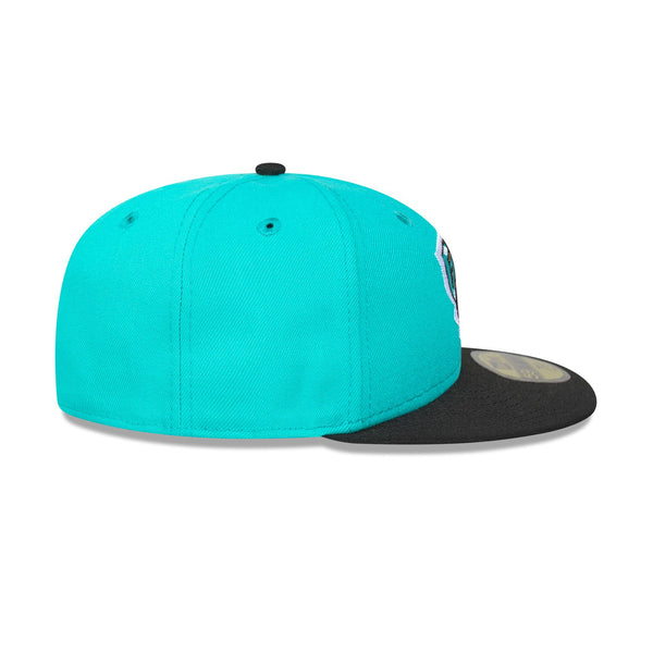 Vancouver Grizzlies Hardwood Classics Two-Tone 59FIFTY Fitted - RSIDE