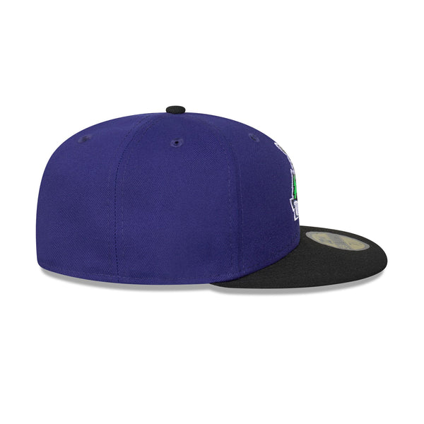 Minnesota Timberwolves Hardwood Classics Two-Tone 59FIFTY Fitted - RSIDE