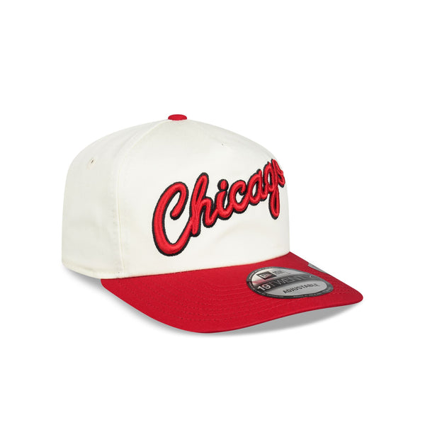 Chicago Bulls Hardwood Classics Two-Tone Chrome 19TWENTY Snapback - 3QR