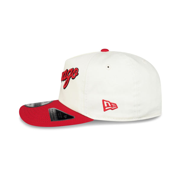 Chicago Bulls Hardwood Classics Two-Tone Chrome 19TWENTY Snapback - LSIDE