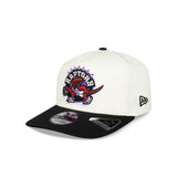 Toronto Raptors Hardwood Classics Two-Tone Chrome 19TWENTY Snapback - 3QL