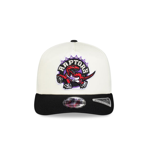 Toronto Raptors Hardwood Classics Two-Tone Chrome 19TWENTY Snapback - F