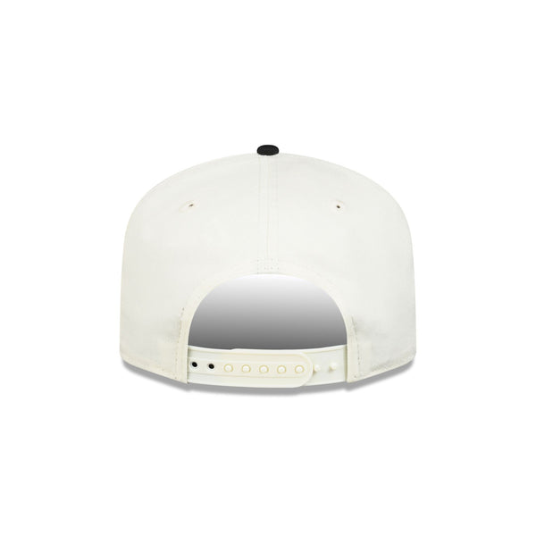 Toronto Raptors Hardwood Classics Two-Tone Chrome 19TWENTY Snapback - R