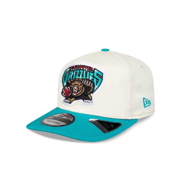 Vancouver Grizzlies Hardwood Classics Two-Tone Chrome 19TWENTY Snapback - 3QL