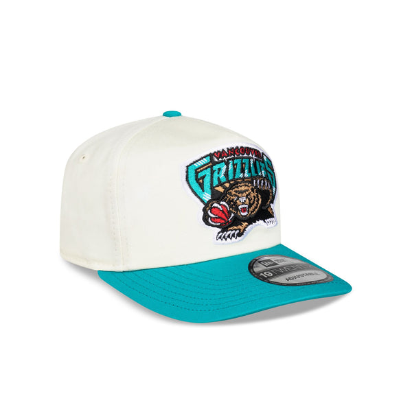 Vancouver Grizzlies Hardwood Classics Two-Tone Chrome 19TWENTY Snapback - 3QR