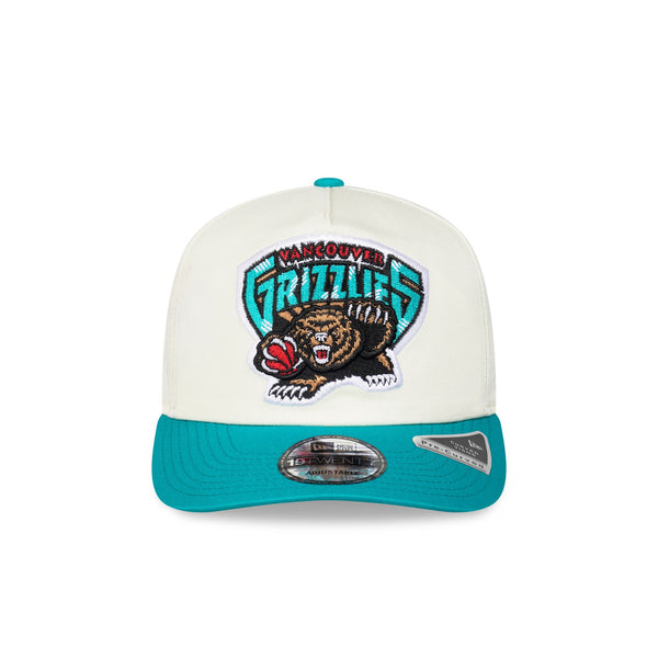 Vancouver Grizzlies Hardwood Classics Two-Tone Chrome 19TWENTY Snapback - F
