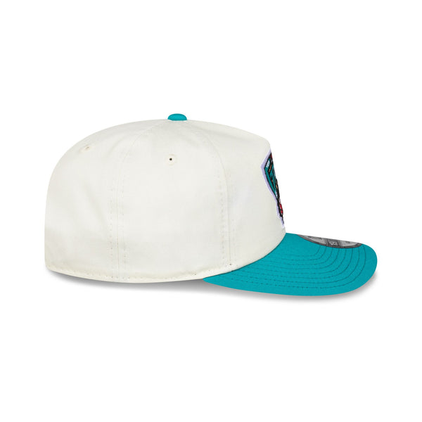 Vancouver Grizzlies Hardwood Classics Two-Tone Chrome 19TWENTY Snapback - RSIDE