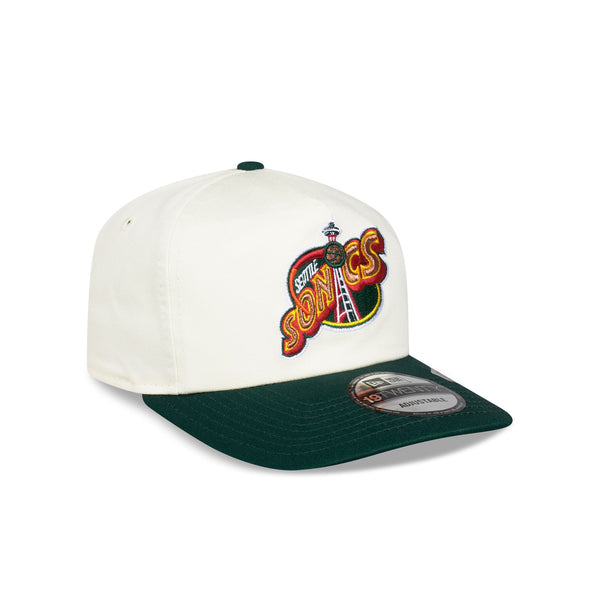 Seattle Supersonics Hardwood Classics Two-Tone Chrome 19TWENTY Snapback - 3QR
