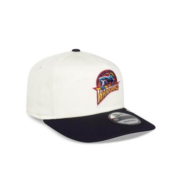 Golden State Warriors Hardwood Classics Two-Tone Chrome 19TWENTY Snapback - 3QR