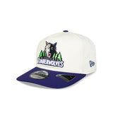 Minnesota Timberwolves Hardwood Classics Two-Tone Chrome 19TWENTY Snapback - 3QL