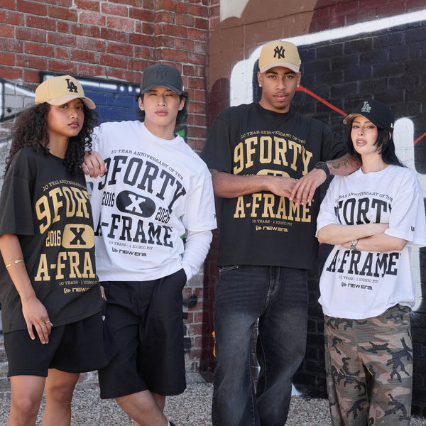 New Era 9FORTY® A-Frame 10th Anniversary T-Shirt Black