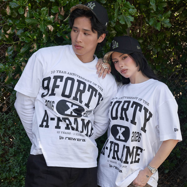 New Era 9FORTY® A-Frame 10th Anniversary T-Shirt Black
