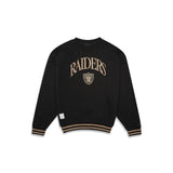 Las Vegas Raiders Surplus Black Crewneck Sweatshirt New Era