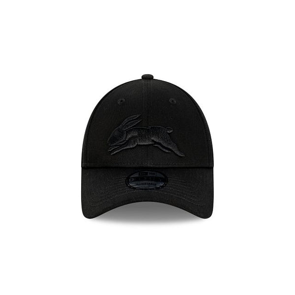 South Sydney Rabbitohs Black on Black 9FORTY Snapback