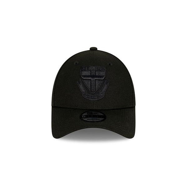 St. Kilda Saints Black on Black 9FORTY Snapback