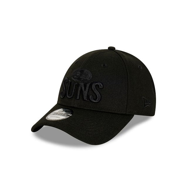 Gold Coast Suns Black on Black 9FORTY Snapback New Era