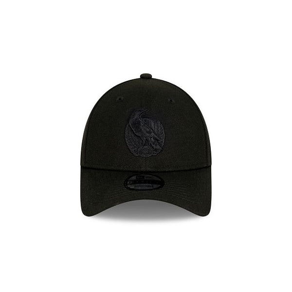 Collingwood Magpies Black on Black 9FORTY Snapback