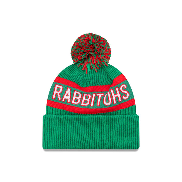 South Sydney Rabbitohs Official Team Colours Beanie with Pom
