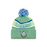 Canberra Raiders Official Team Colours Beanie with Pom New Era