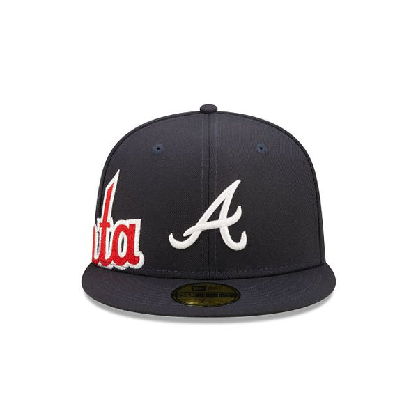 Atlanta Braves Side Split 59FIFTY Fitted