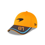 McLaren F1 Racing Oscar Piastri Orange 9FORTY Snapback New Era