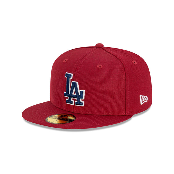 Los Angeles Dodgers Bordeaux Blue 59FIFTY Fitted New Era