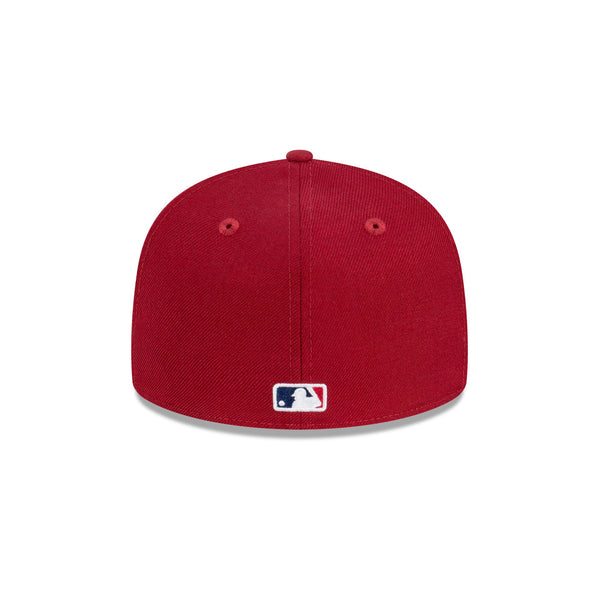 Los Angeles Dodgers Bordeaux Blue 59FIFTY Fitted