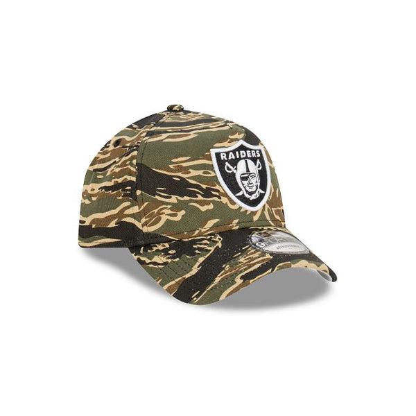 Las Vegas Raiders Tiger Camo 9FORTY A-Frame Cloth Strap